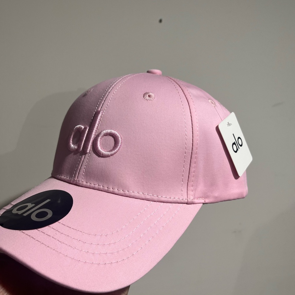 ALO Yoga Pink Baseball Cap